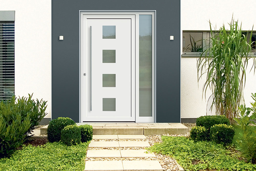 Bild Aluminium-Haustüren: Copyright by KNEER Fenster und Türen